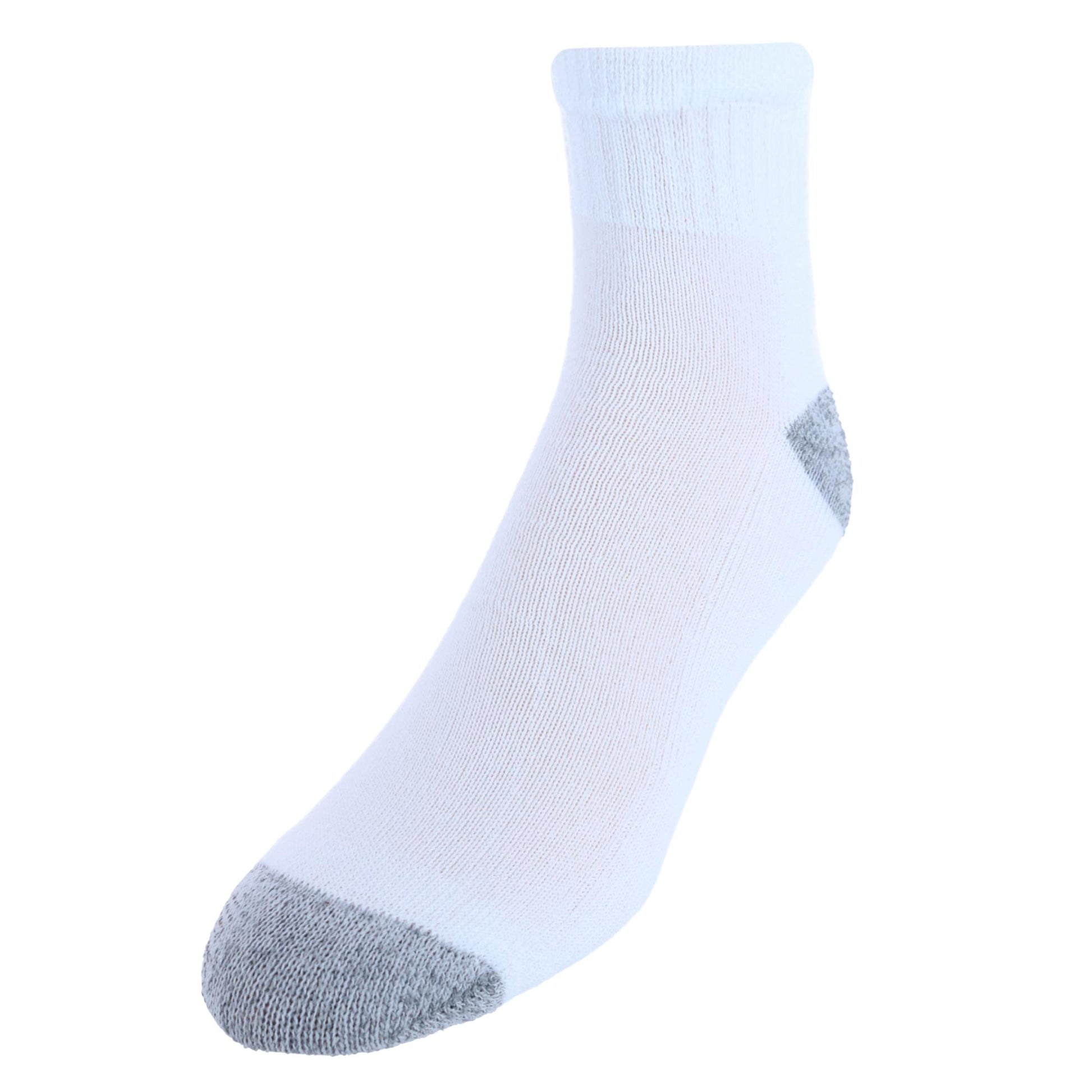 Sock Trends Men's Half Cushion Cotton Ankle Socks (10 Pair Pack) - Men's Half Cushion Cotton Ankle Socks (10 Pair Pack)