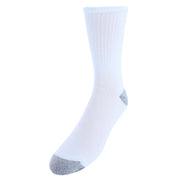 Men's Half Cushion Cotton Crew Socks (Pack of 10)