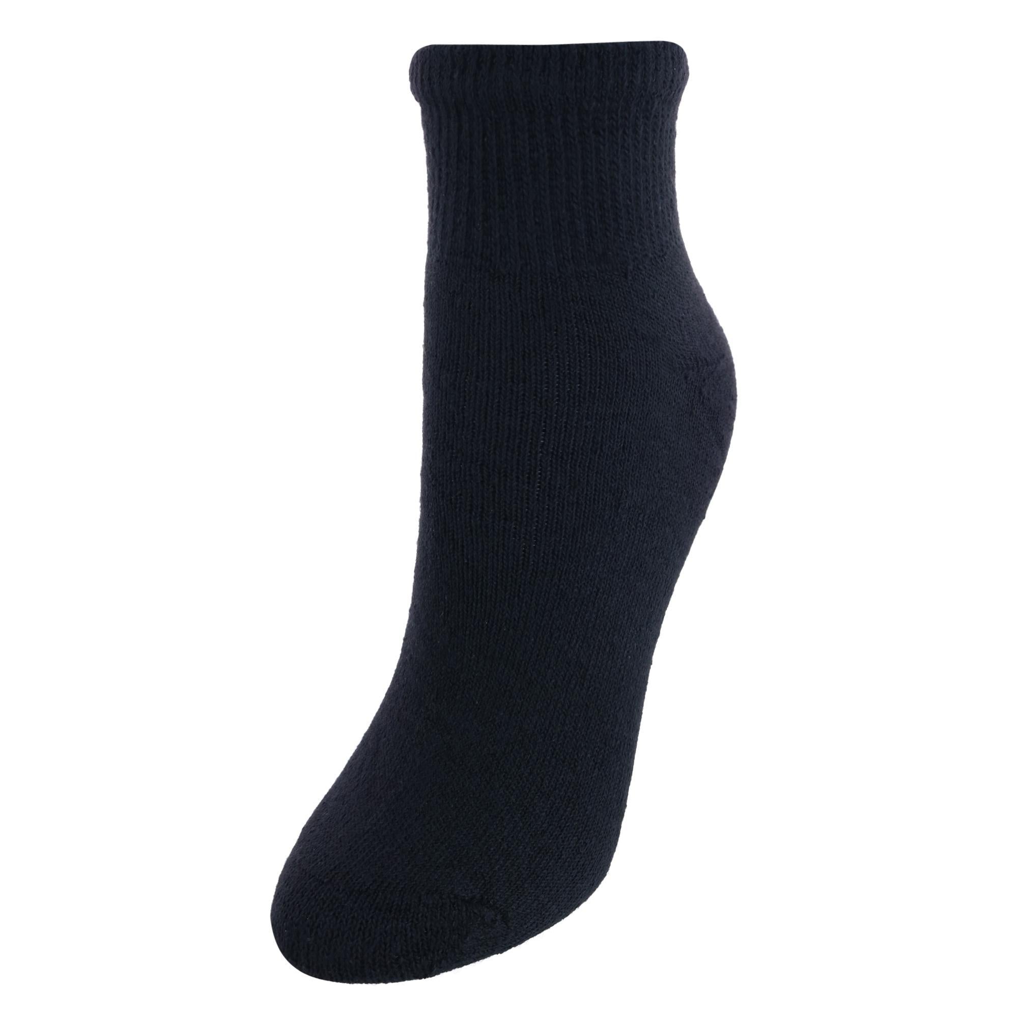 Sock Trends Women's Fully Cushioned Comfort Ankle Socks (10 Pair Pack) - Women's Fully Cushioned Comfort Ankle Socks (10 Pair Pack)