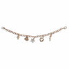 Coastal Golden Trucker Hat Chain with Charms