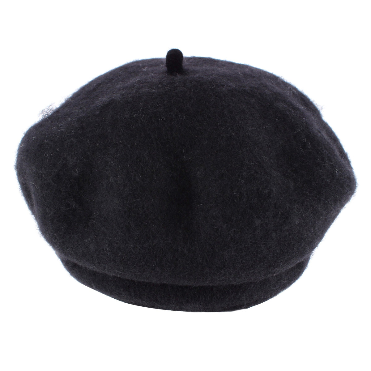 David & Young Women's Wool Woven Cabbie Hat - Black