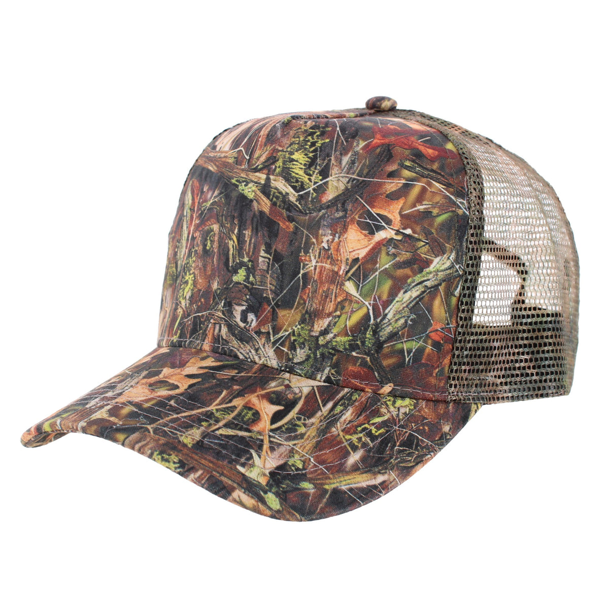 David & Young Camo Mesh Back Trucker Hat - Camo