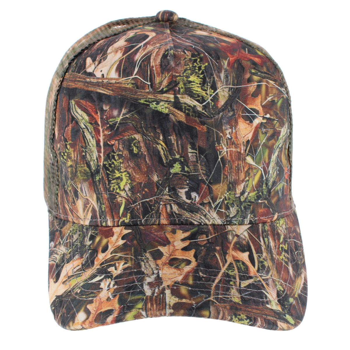 David & Young Camo Mesh Back Trucker Hat - Camo