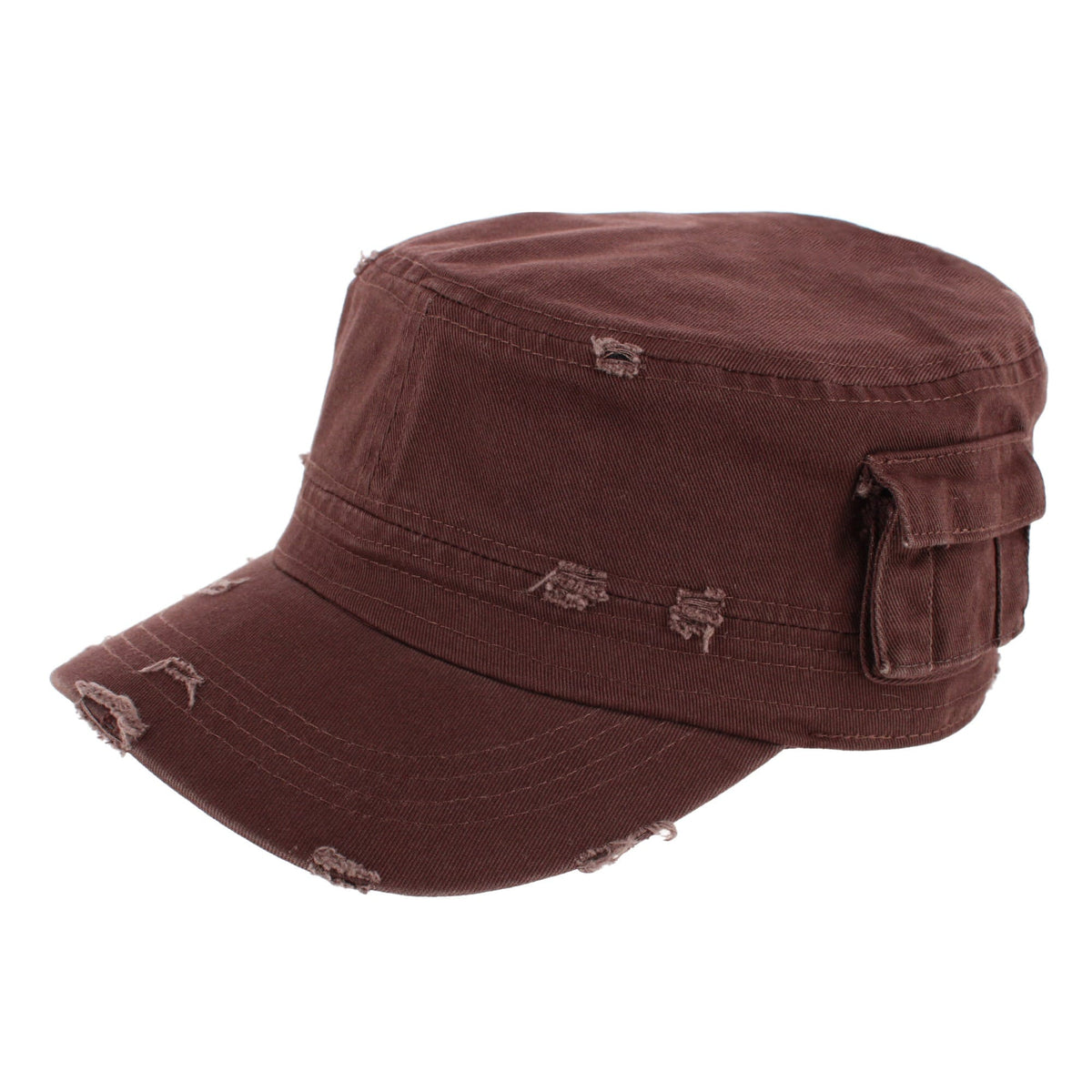 CTM® Women's Distressed Cadet with Side Pocket - Women's Distressed Cadet with Side Pocket