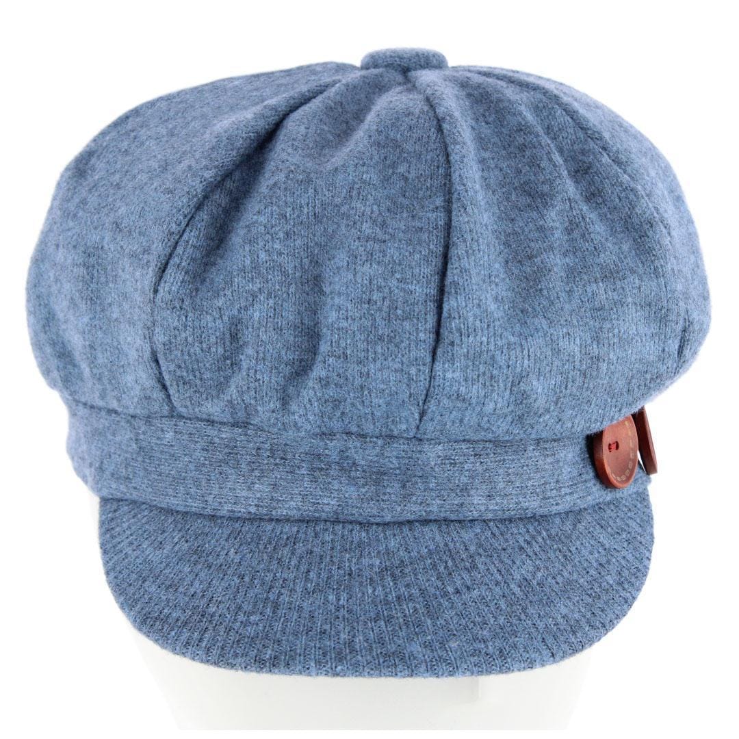 David & Young Women's Brushed Knit Jersey Cabbie Hat
