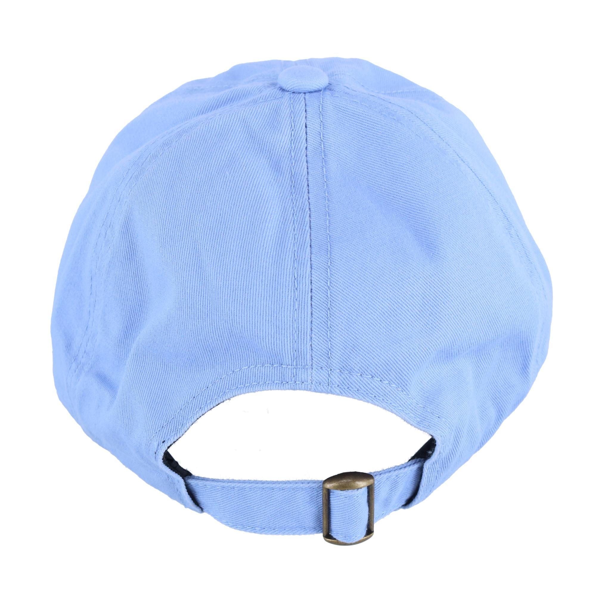 David & Young Women's Embroidered Pickleball Washed Baseball Cap - Light Blue
