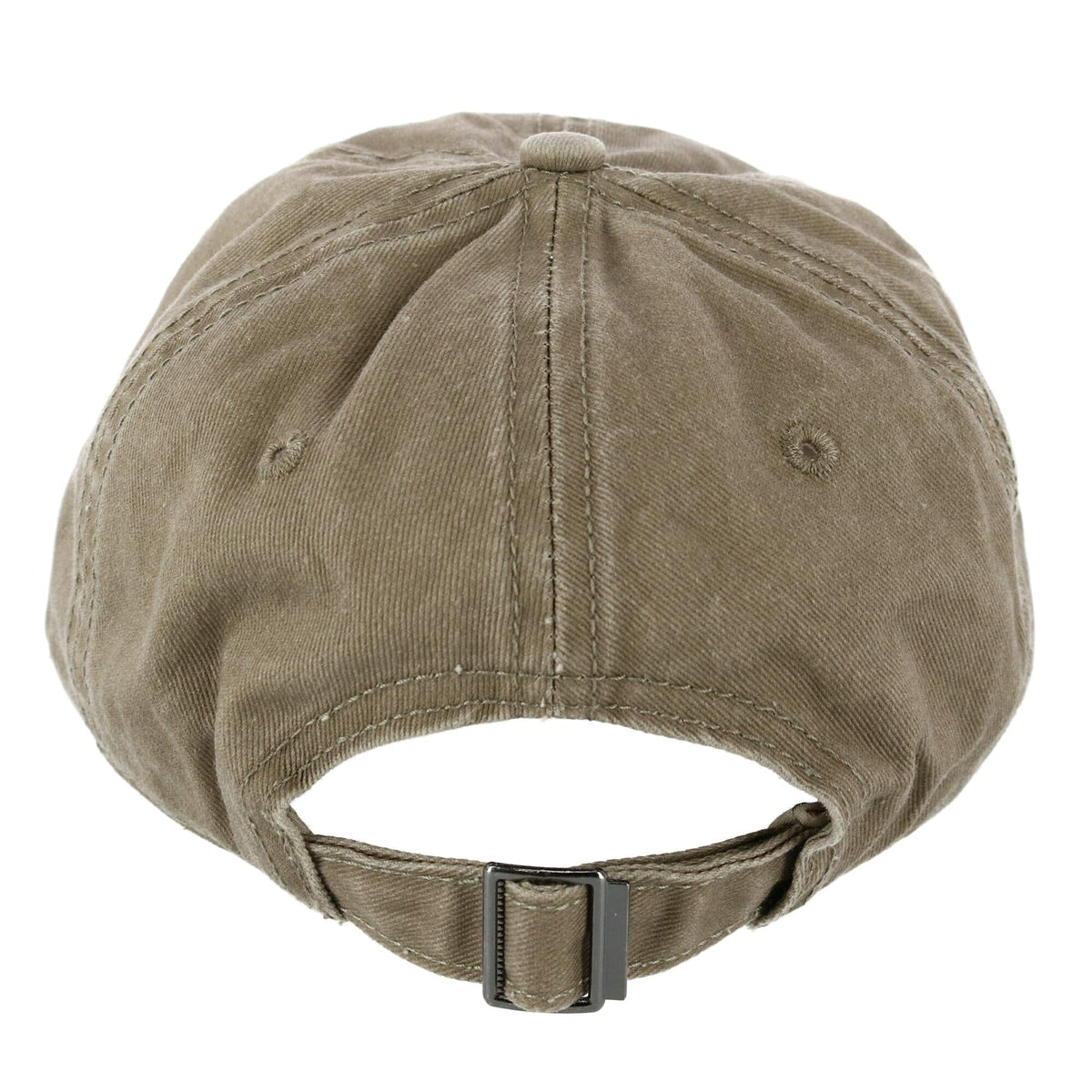 David & Young Men's Washed Cotton Dog Dad Baseball Cap - Khaki
