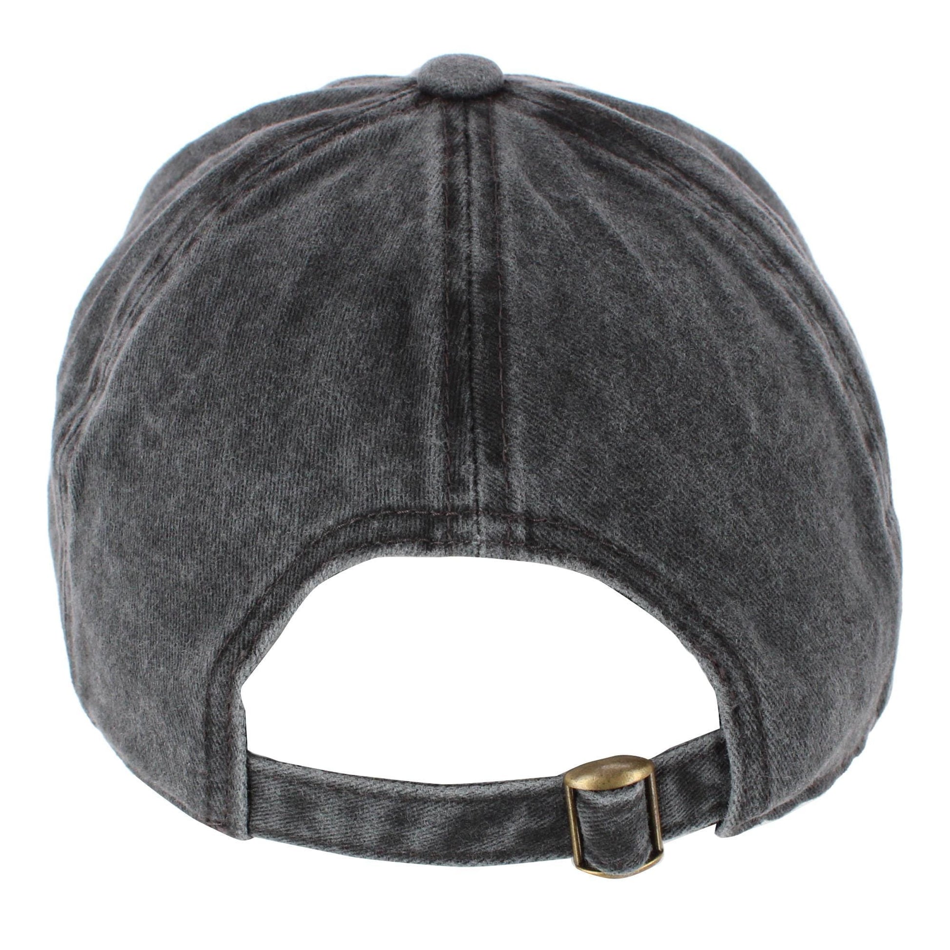 CTM® Women's Halloween Witchy Cat Embroidered Baseball Cap - Black