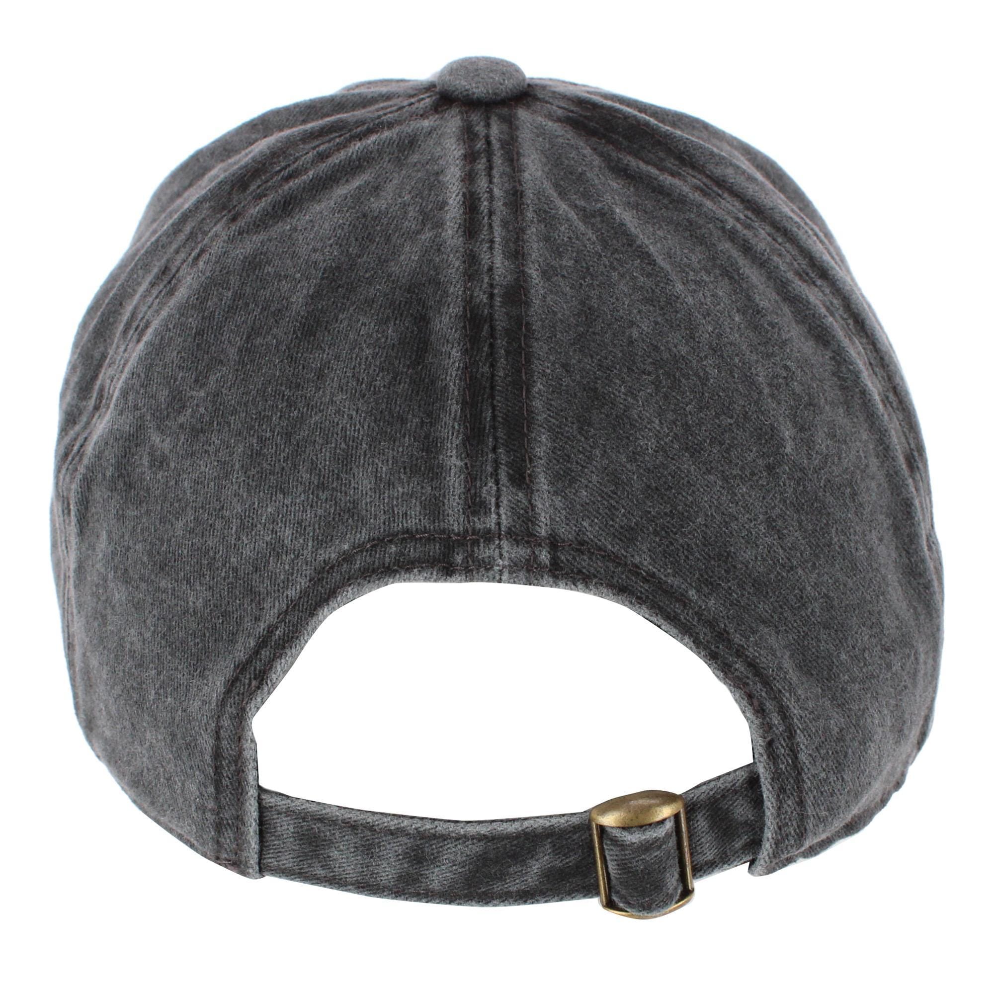 CTM® Women's Halloween Witchy Cat Embroidered Baseball Cap - Black