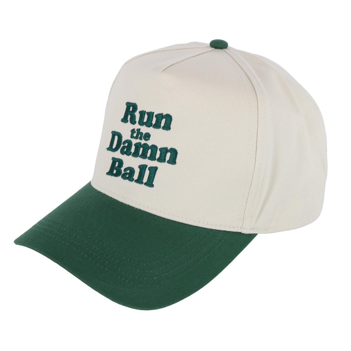 David & Young Unisex Football Run the Damn Ball Cap - Green