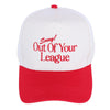 Women's Out of Your League Two Toned Baseball Cap