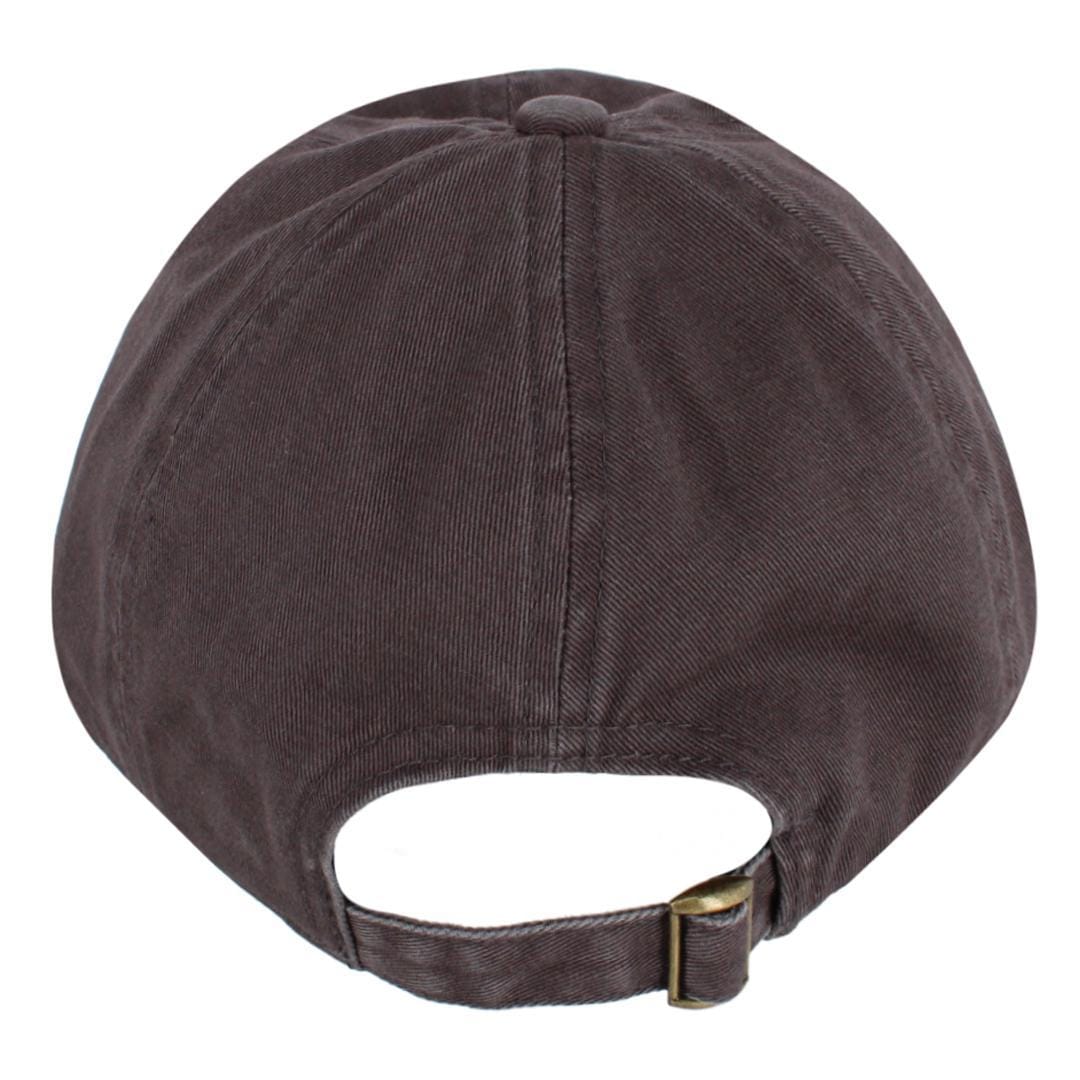 David & Young Women's Well Read Washed Embroidered Baseball Cap - Charcoal
