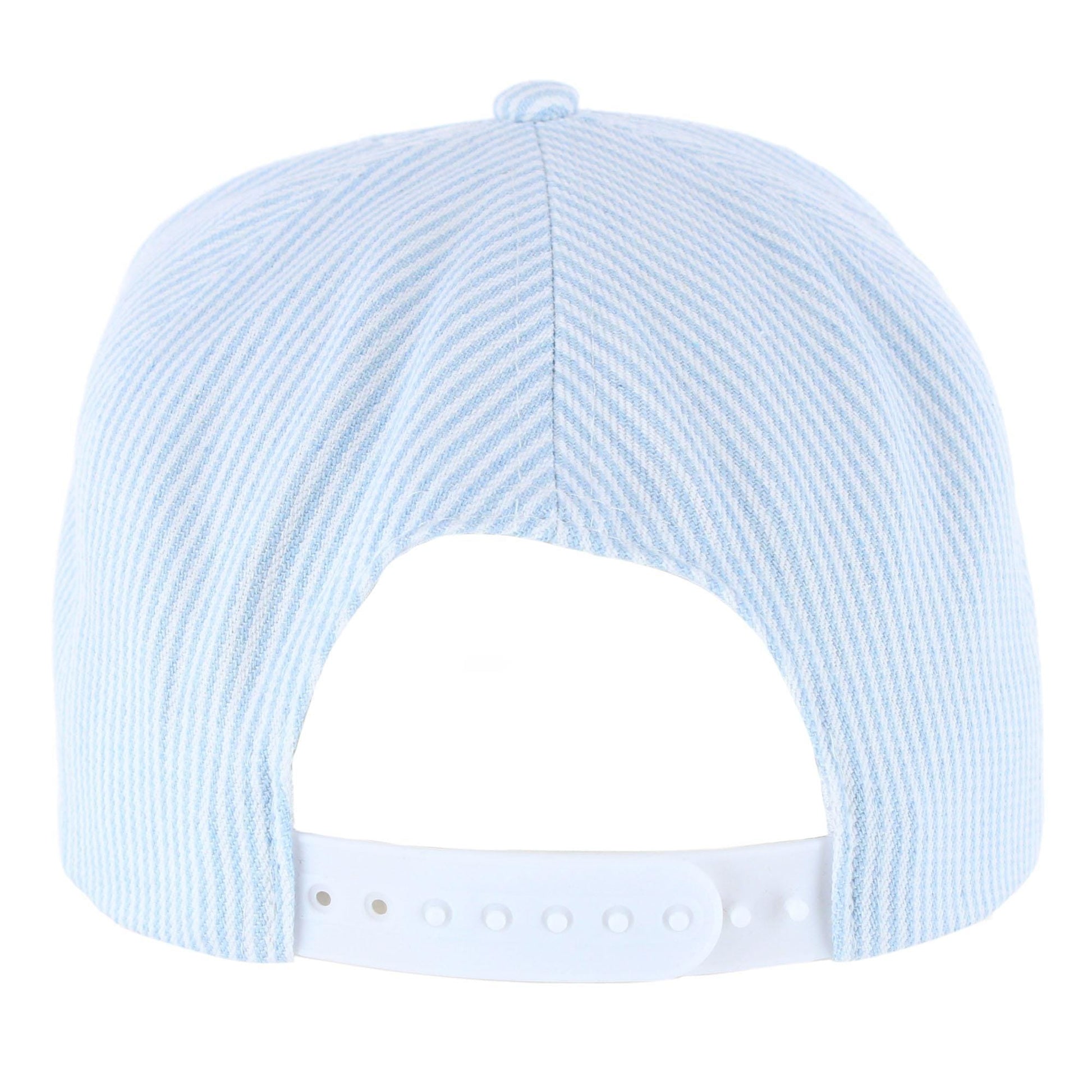 CTM® Women's Mama Striped Baseball Cap - Blue