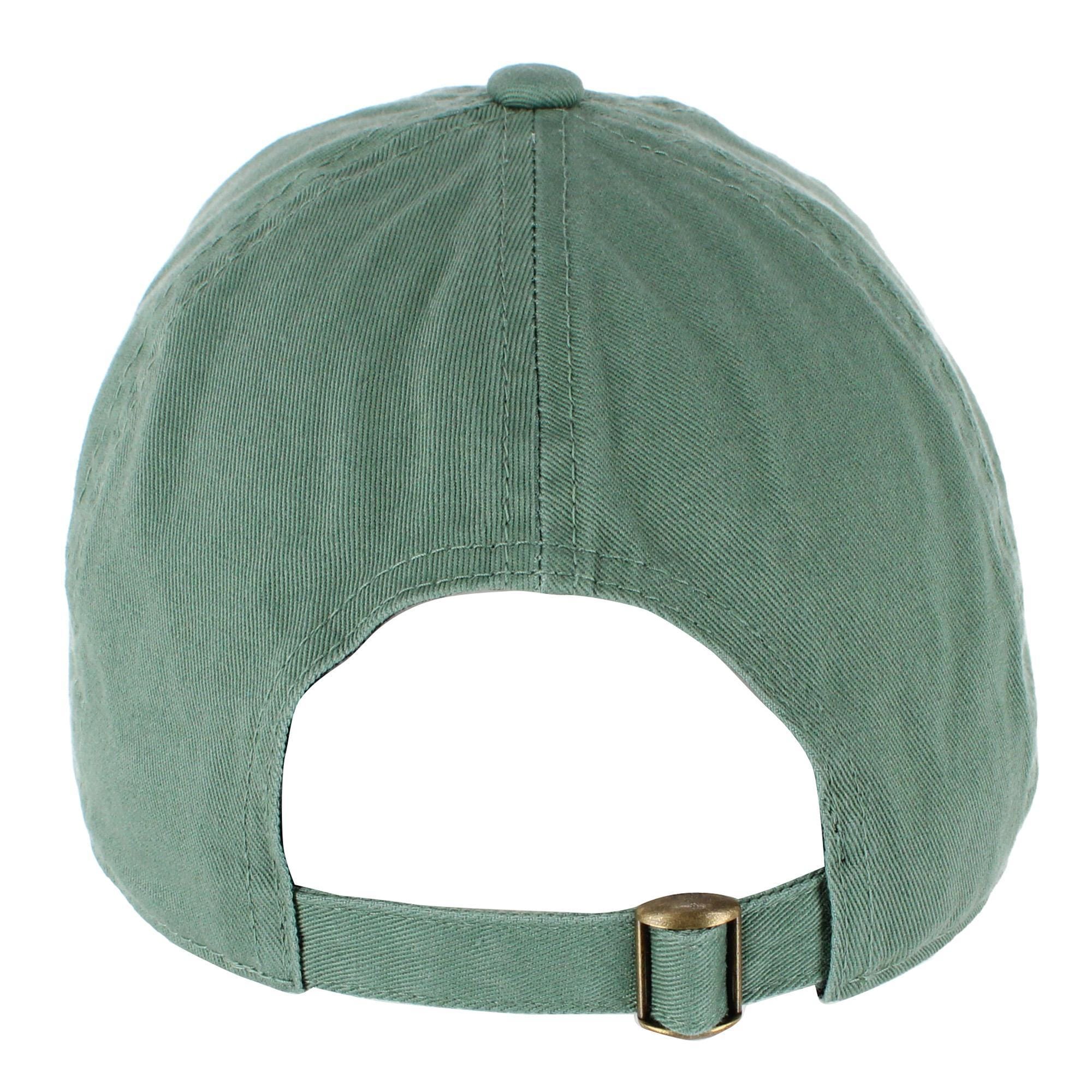 CTM® Women's Embroidered City Teddy Bear Baseball Cap - New York Sage