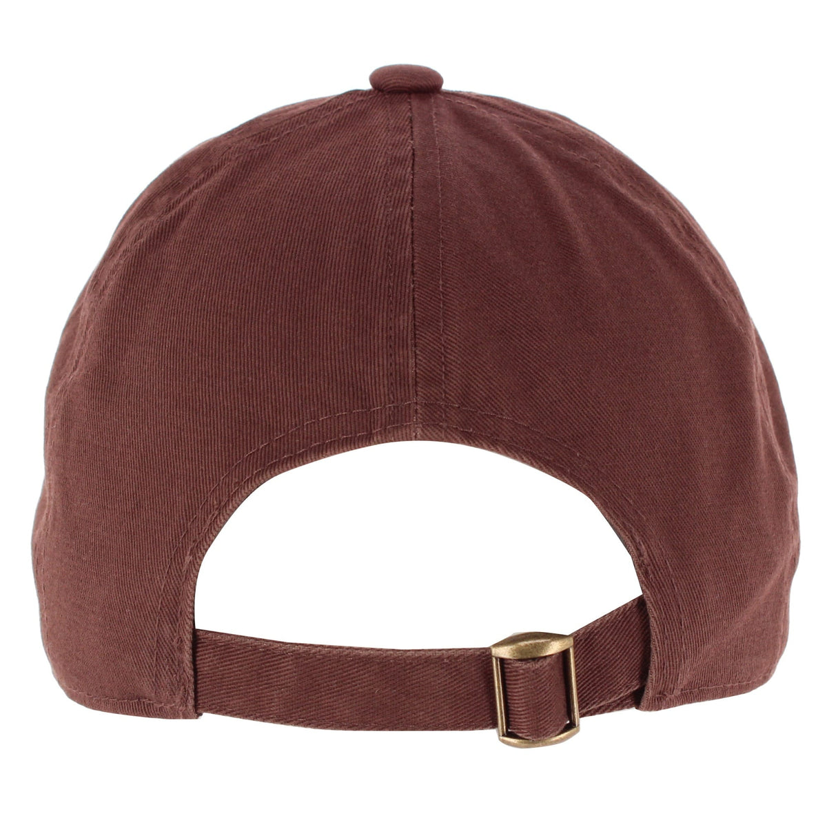CTM® Women's Coffee Addict Embroidered Baseball Hat - Brown