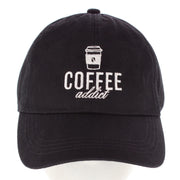 Women's Coffee Addict Embroidered Baseball Hat