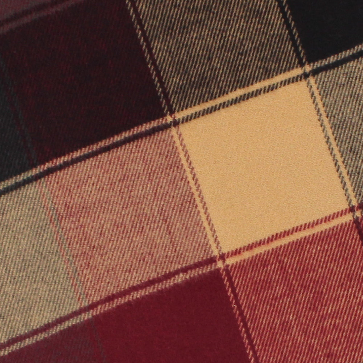 David & Young Women's Softer than Cashmere Square Plaid Winter Scarf - Burgundy