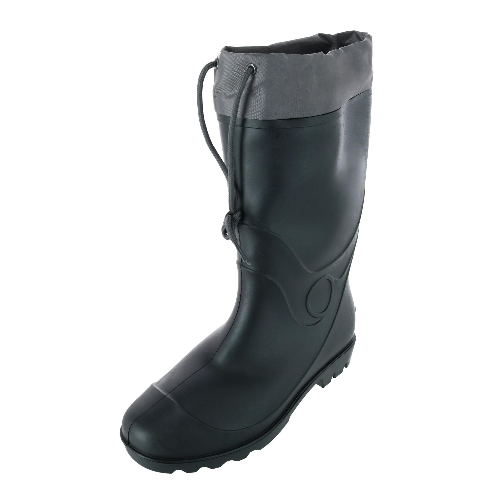 Easy USA Men's Rubber Lightweight Rain Boot - Men's Rubber Lightweight Rain Boot