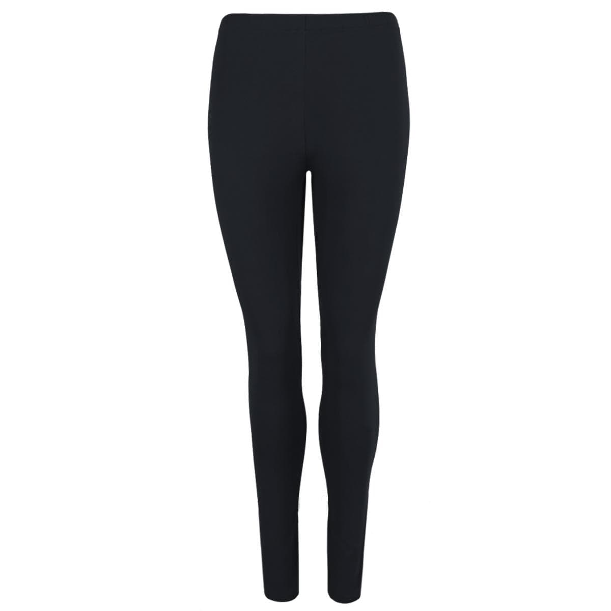 CTM® Women's Thermal Underwear Long Sleeve and Pant Set - Black