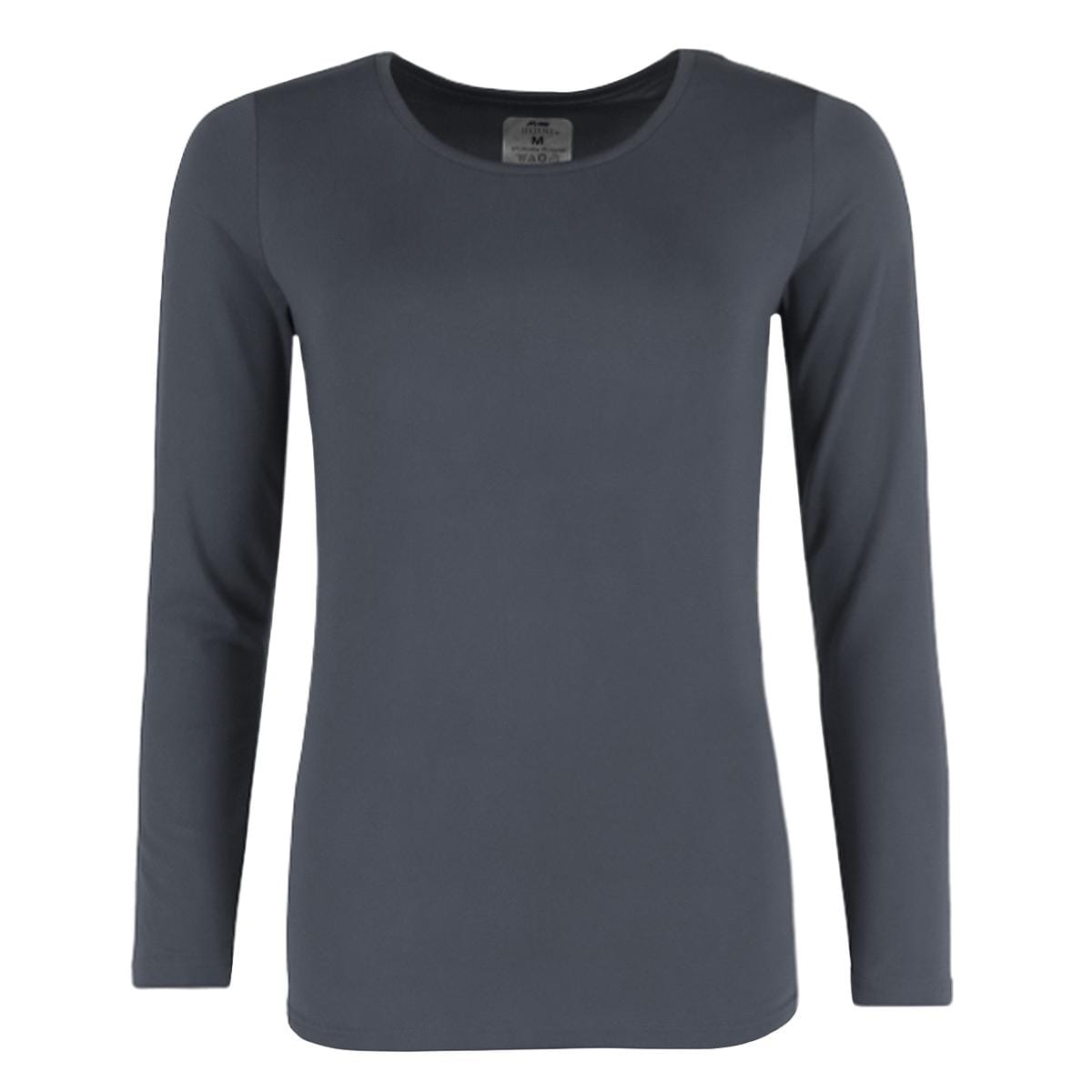CTM® Women's Thermal Underwear Long Sleeve and Pant Set - Grey