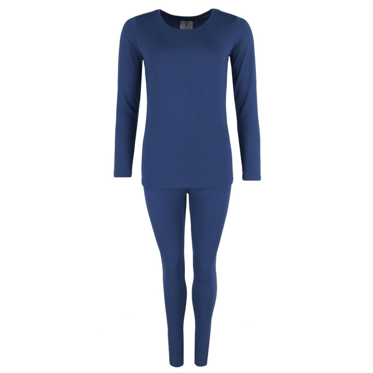 CTM® Women's Thermal Underwear Long Sleeve and Pant Set - Women's Thermal Underwear Long Sleeve and Pant Set