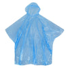 Adult One Size Fits Most Solid Color Rain Poncho