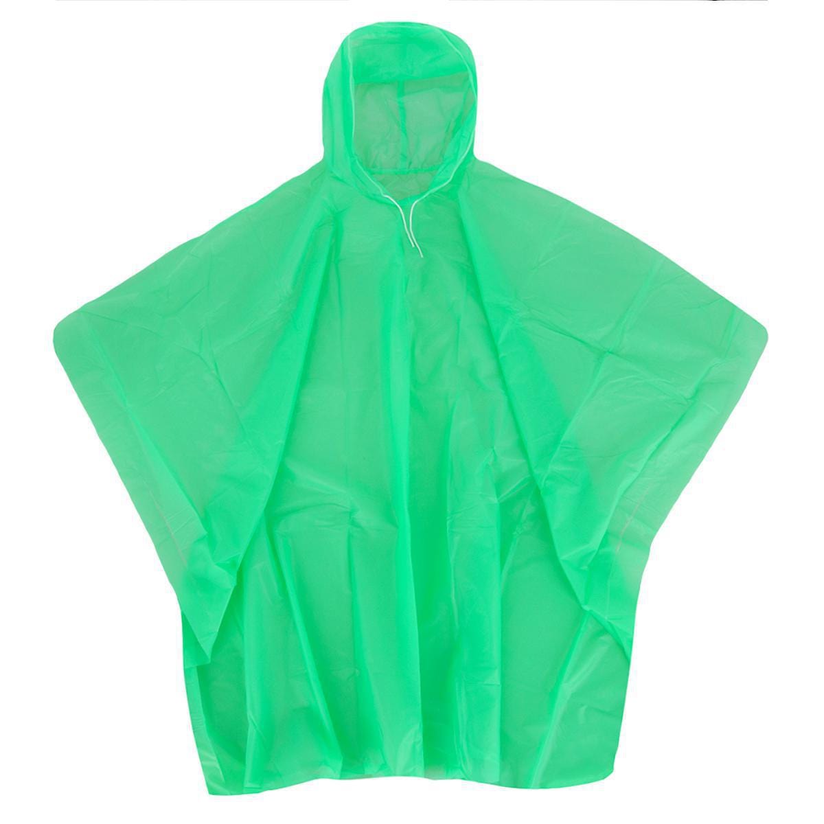 CTM® Adult Reusable Waterproof Long Rain Poncho - Adult Reusable Waterproof Long Rain Poncho