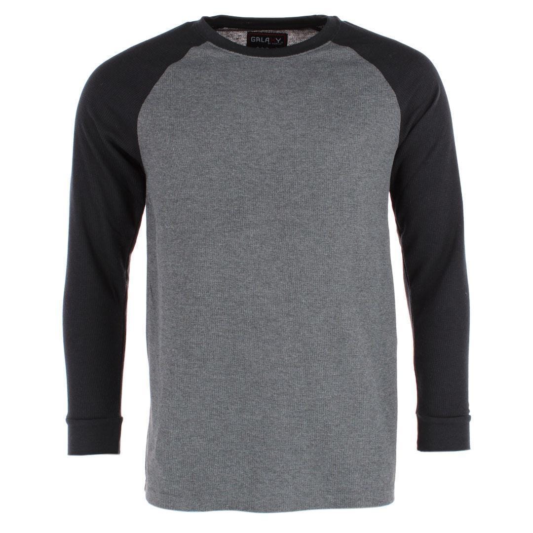 CTM® Men's Thermal Underwear Raglan Sleeve Shirt - Men's Thermal Underwear Raglan Sleeve Shirt