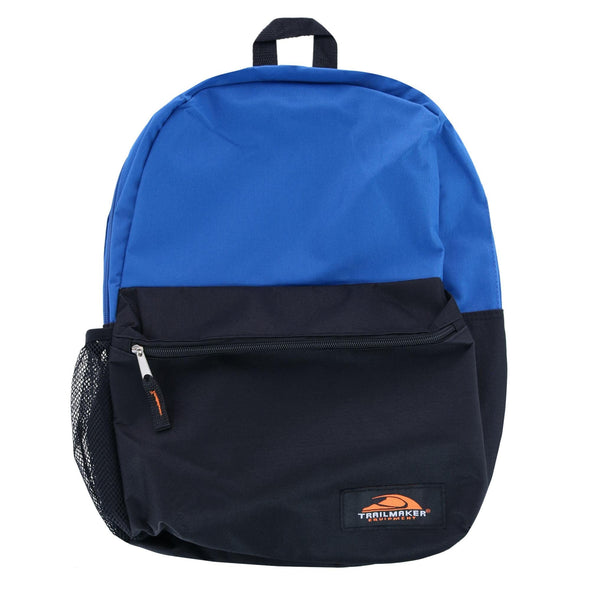 Boy's Trailmaker 18-Inch Two-Tone Backpack with Front Pocket
