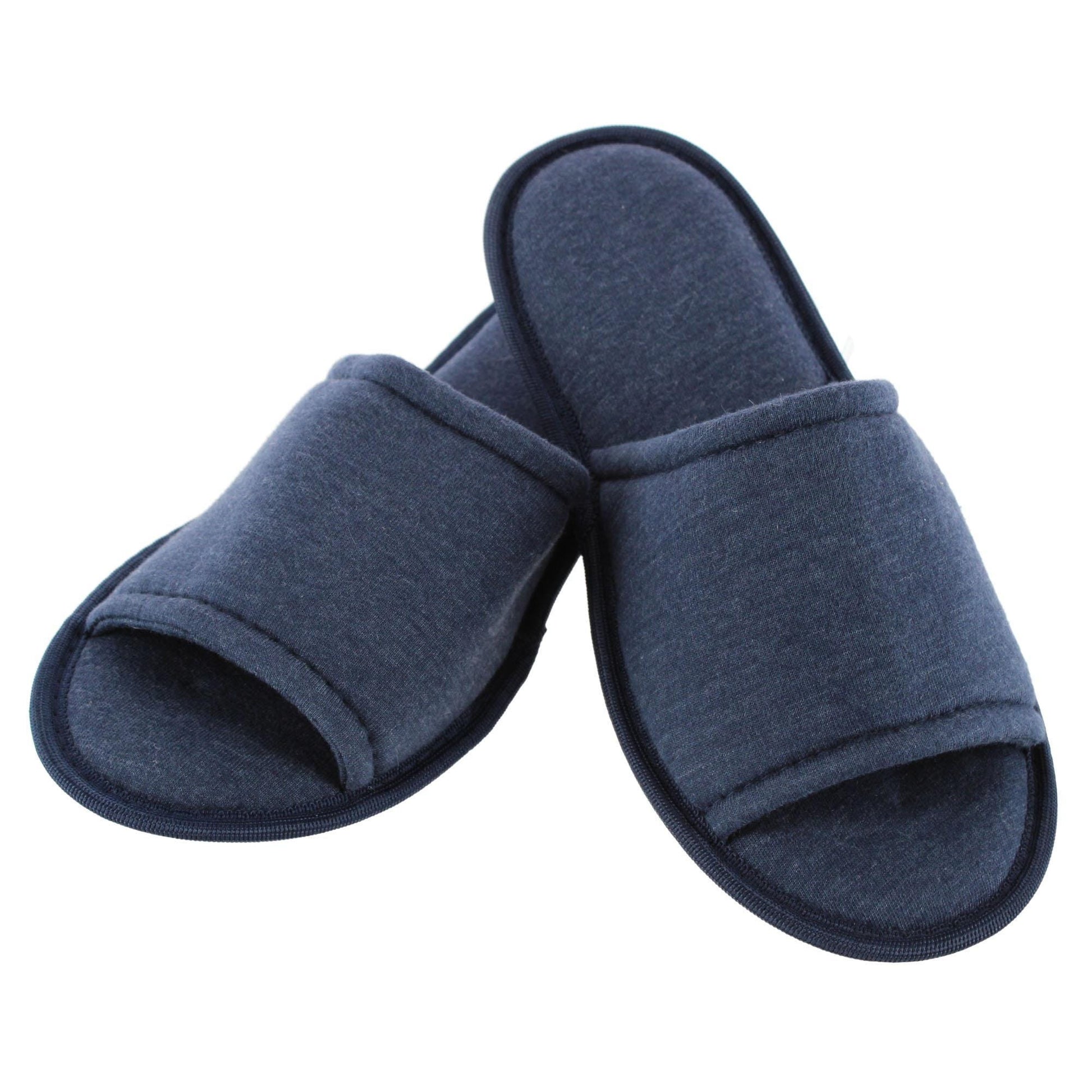 CTM® Men's Open Toe Slide House Slippers - Men's Open Toe Slide House Slippers