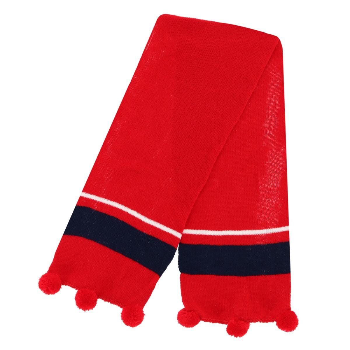 Heat Trendz Girl's Flower Hat Gloves and Scarf Winter Set - Red