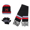 Boy's One Size Fits Most Sport Soccer Hat Gloves and Scarf Winter Set