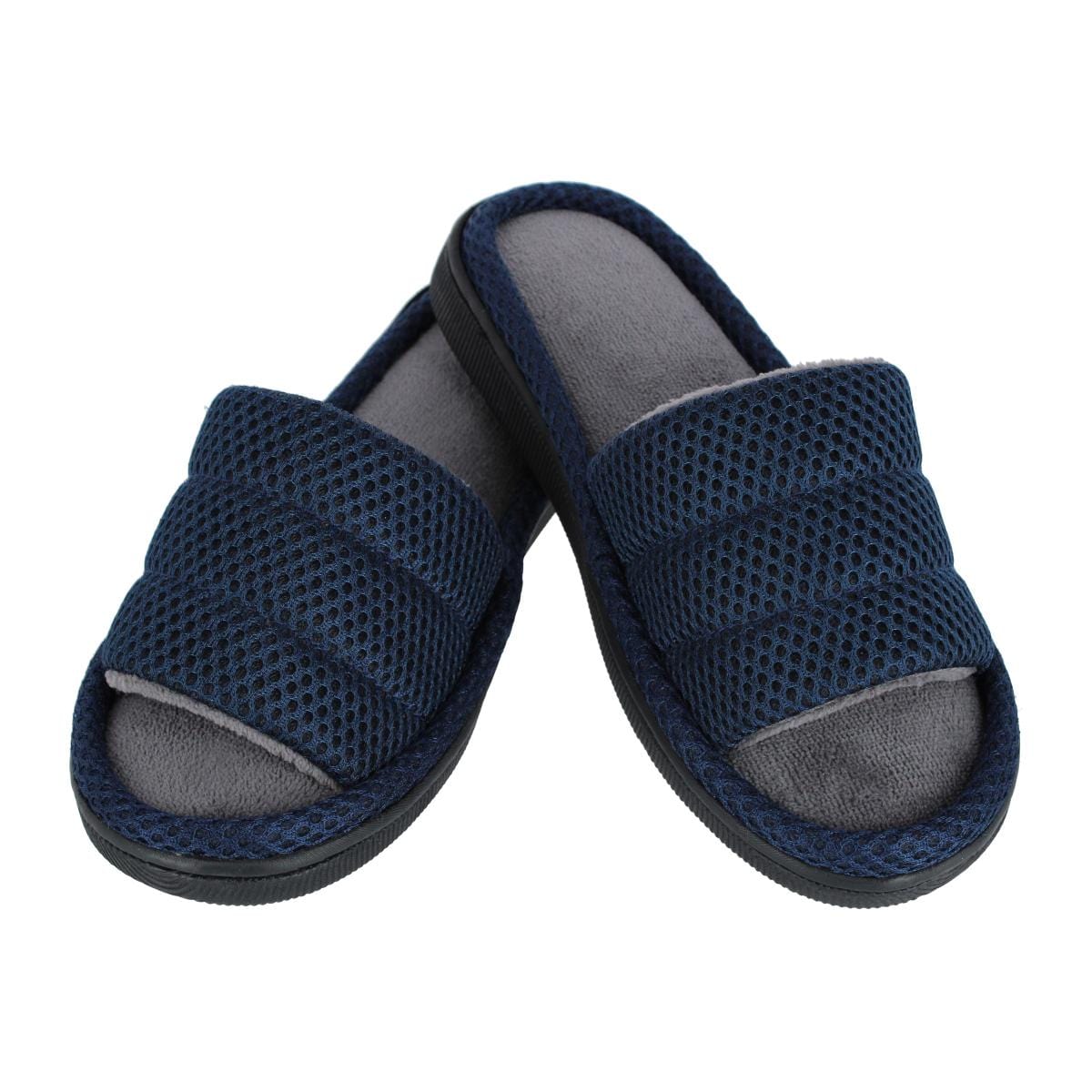 CTM® Boy's Lightweight Open Toe Slide Slippers