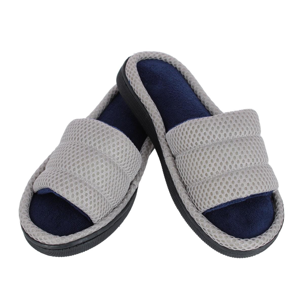 CTM® Boy's Lightweight Open Toe Slide Slippers