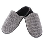 Men's Classic Slide-On House Slippers Plush Indoor Outdoor