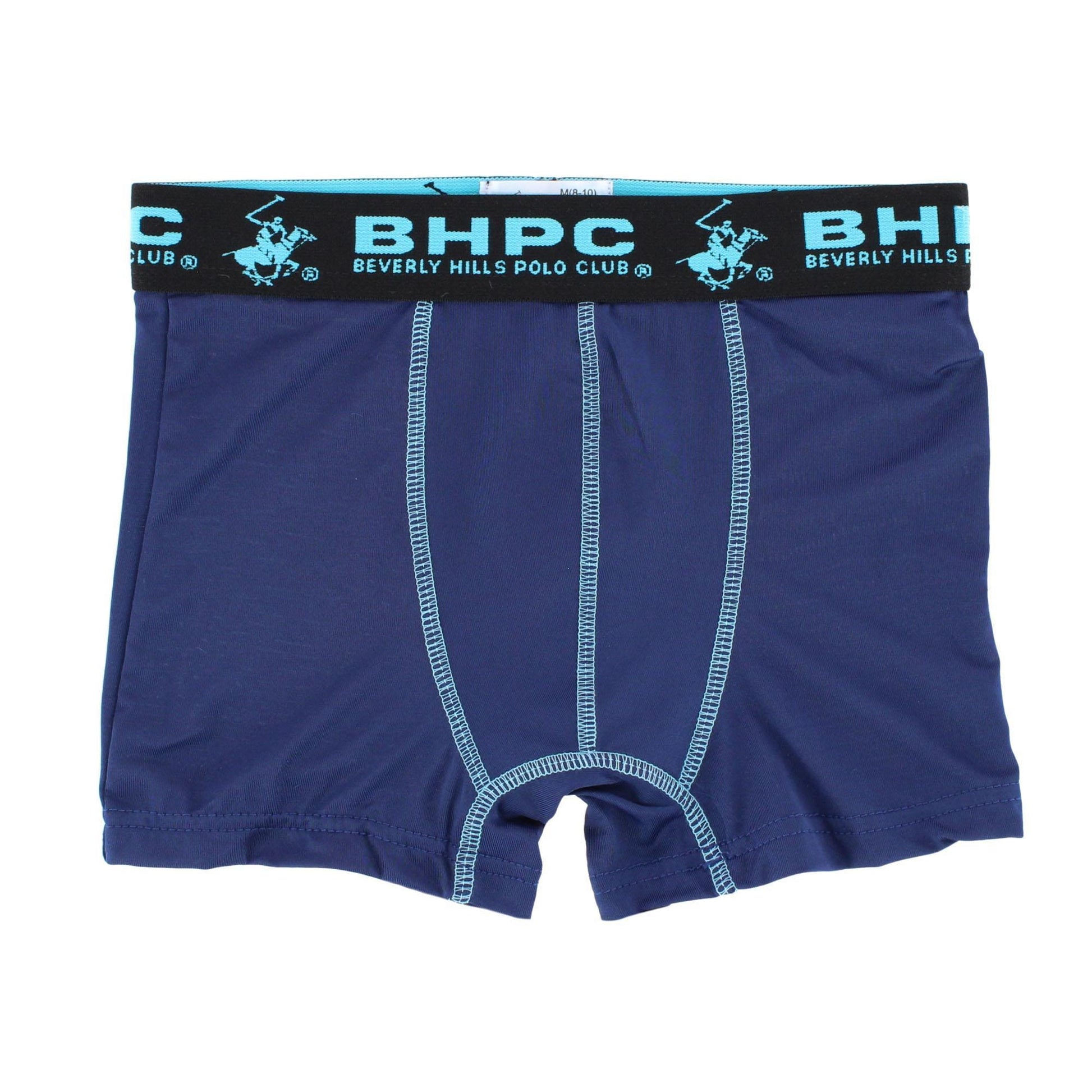 CTM® Boy's Everyday Performance Boxer Briefs (3 Pack) - Blue