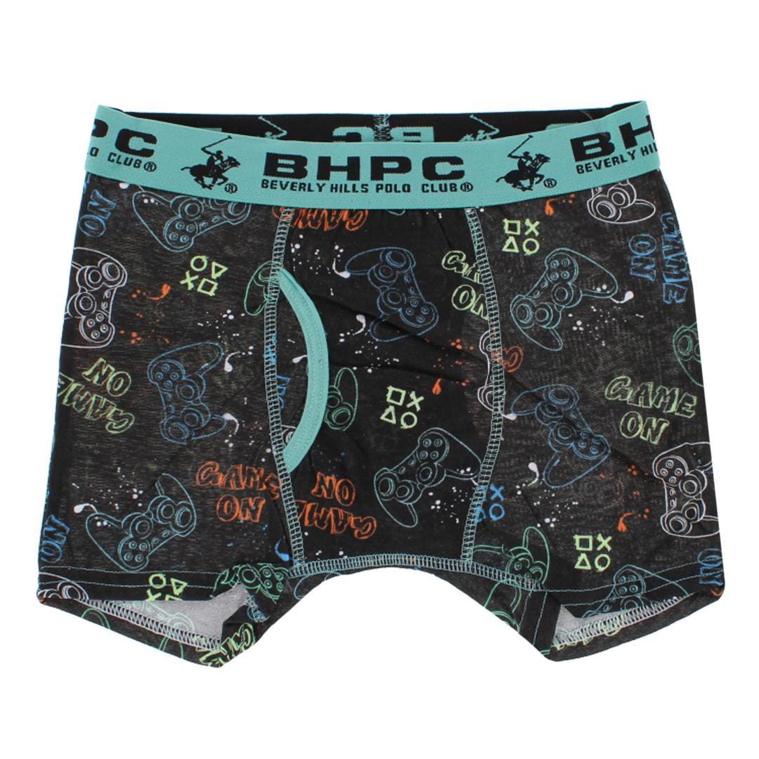 CTM® Boy's Assorted Gaming Boxer Briefs (5 Pack) - Assorted