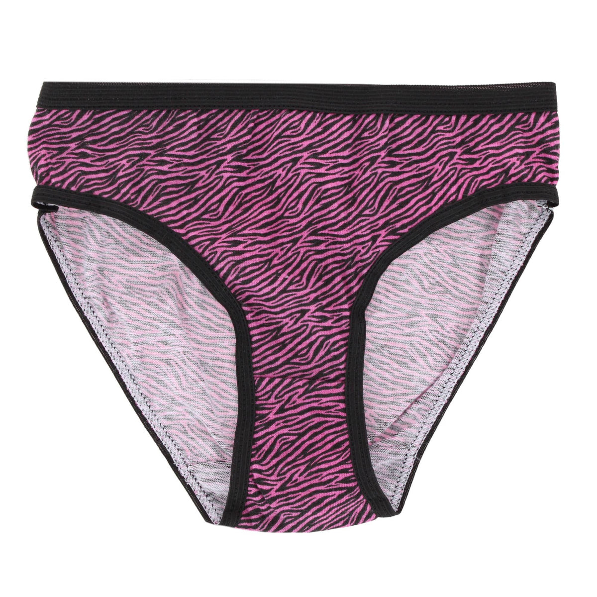 CTM® Girl's 10 pack Patterned Cotton Panties - Multiple