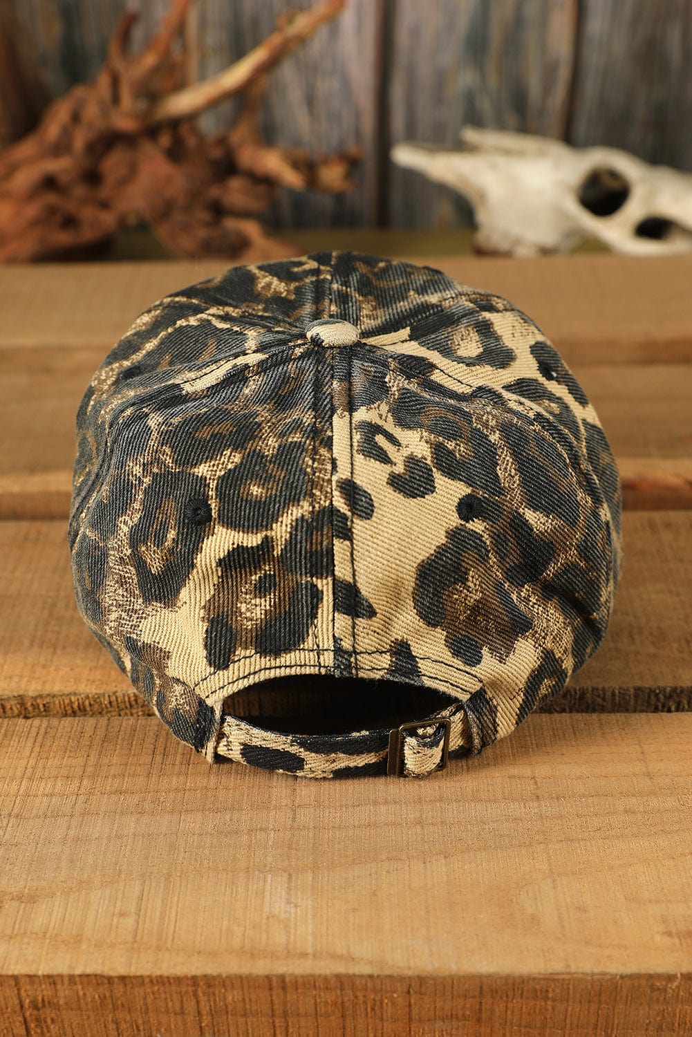 Poppy Lee Lane Women's Leopard MAMA Baseball Cap - Leopard MAMA Baseball Cap - Threaded Pear