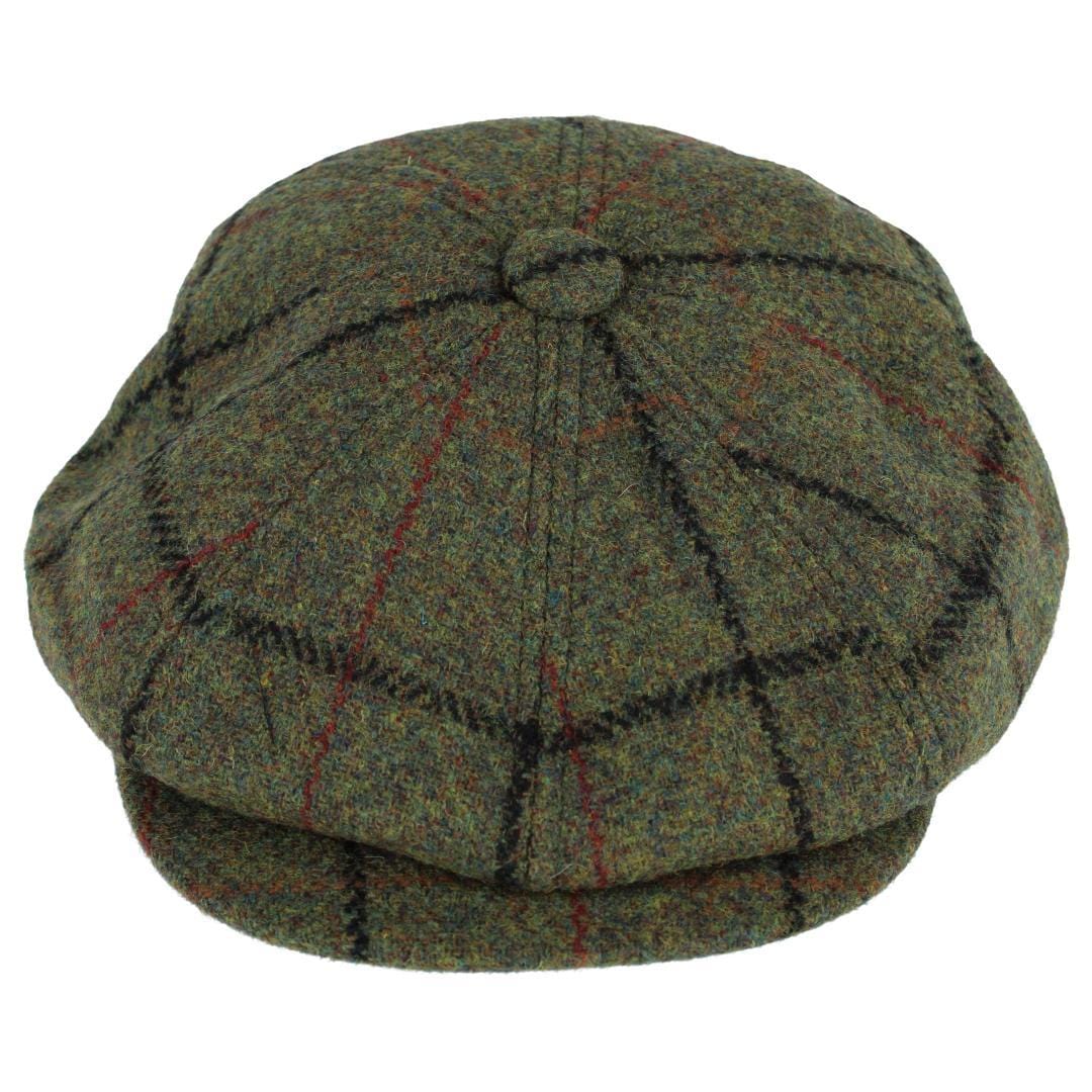 Epoch Hats Company Men's Berteil Wool Tweed Newsboy Cap - Men's Berteil Wool Tweed Newsboy Cap