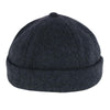 Men's Rolled Cuff  Fisherman Wool Winter Cap