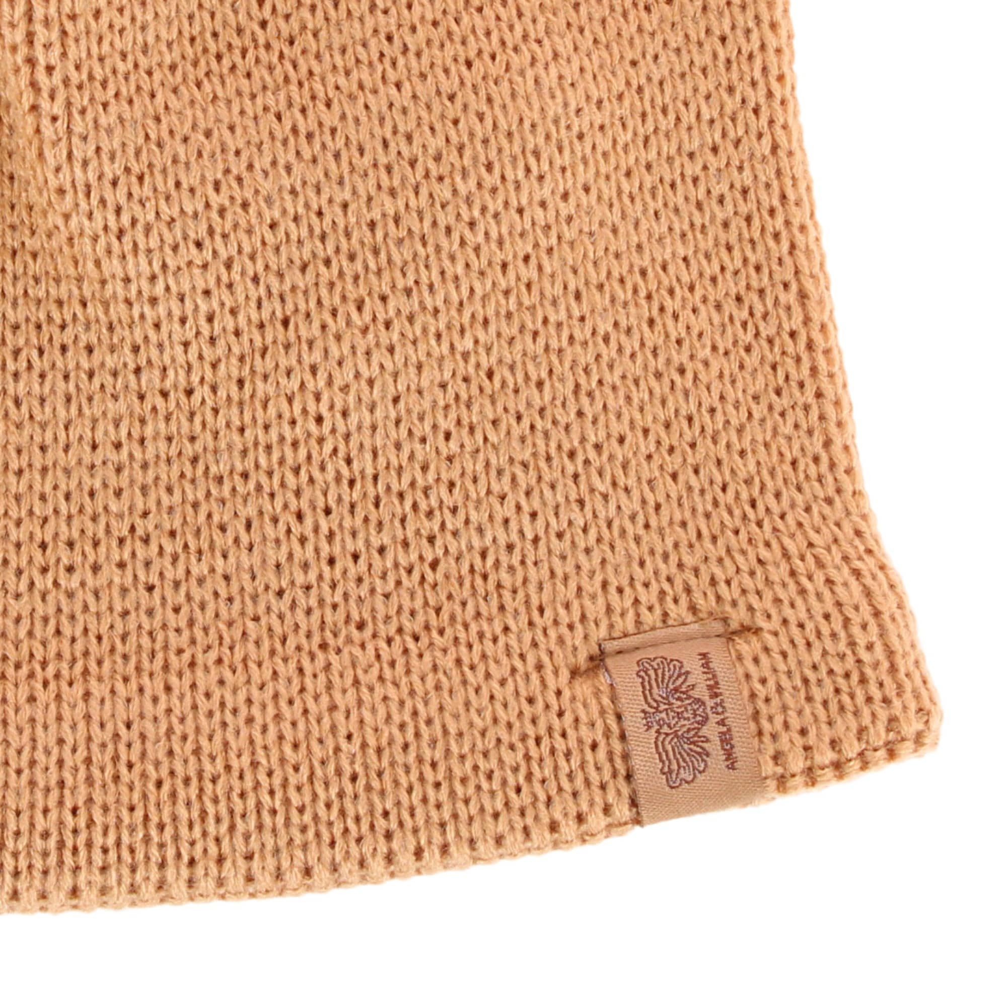 Angela & William Men's Knit Winter Beanie with Thermal Reflective Lining - Beige