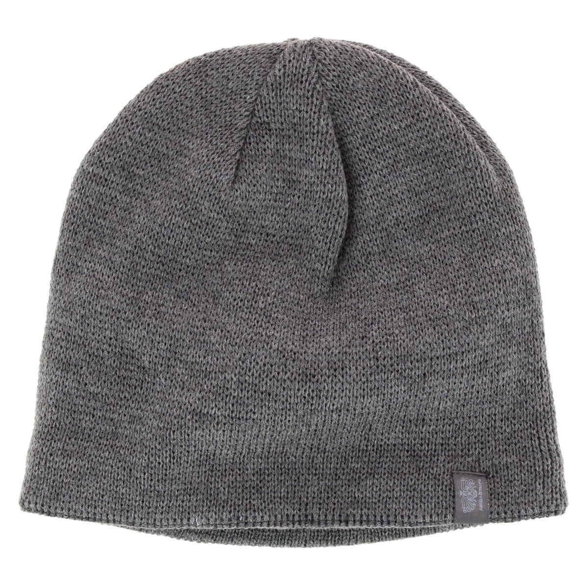 Angela & William Men's Knit Winter Beanie with Thermal Reflective Lining - Grey