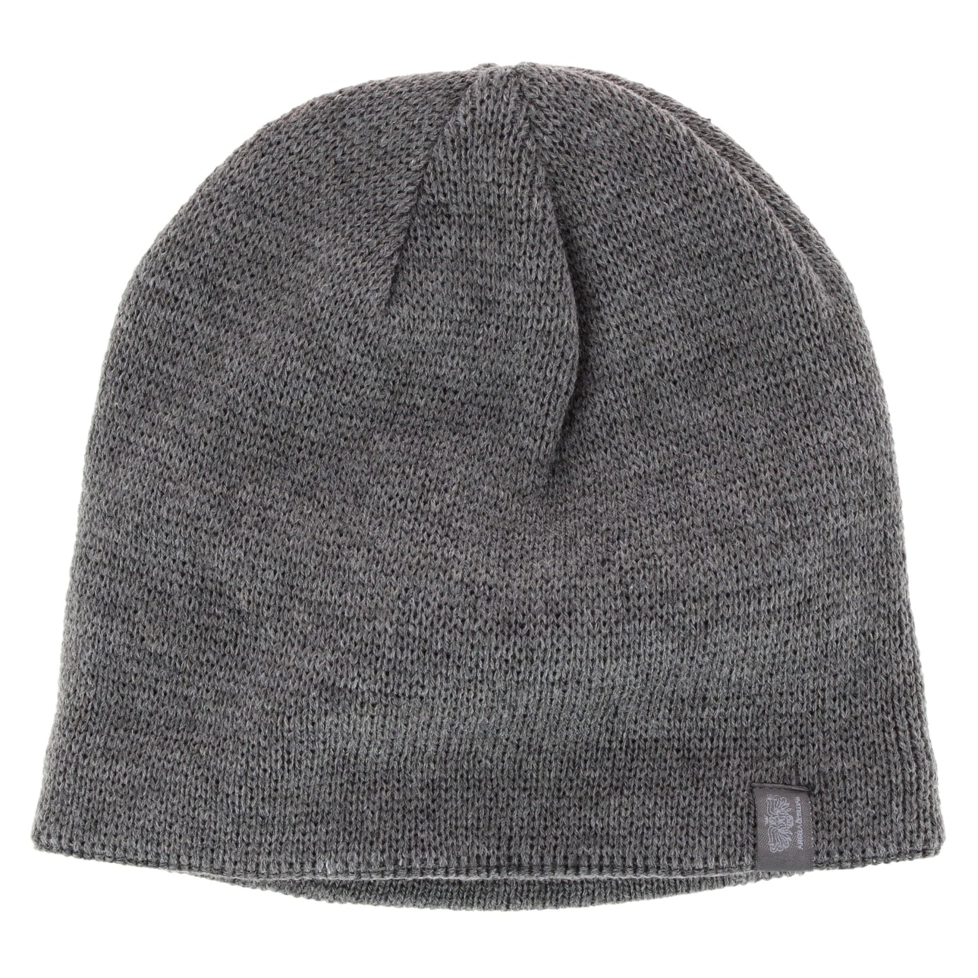 Angela & William Men's Knit Winter Beanie with Thermal Reflective Lining - Men's Knit Winter Beanie with Thermal Reflective Lining