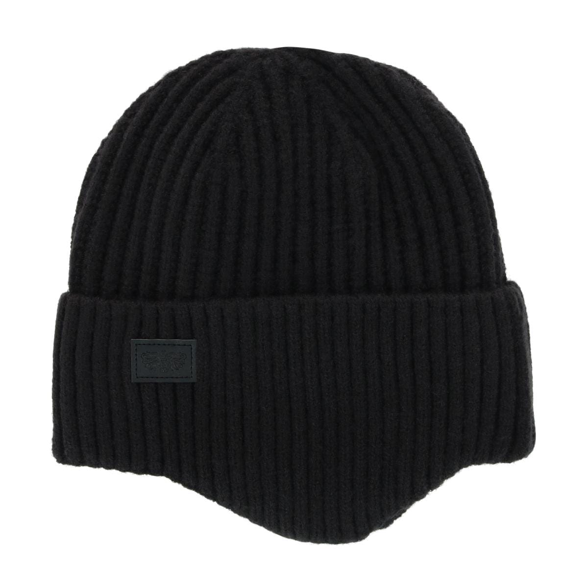 Angela & William Men's Sherpa Lined Cable Knit Winter Beanie with Ear Flap - Men's Sherpa Lined Cable Knit Winter Beanie with Ear Flap