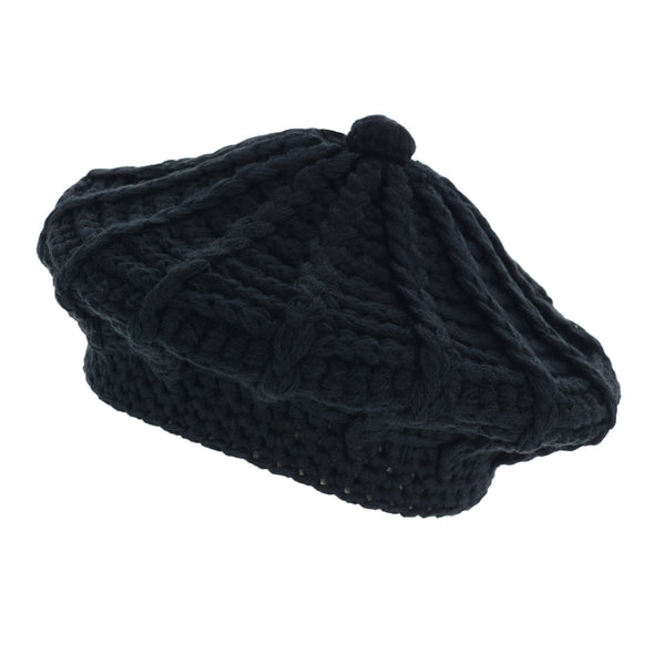 Women's Knit Beret Hat