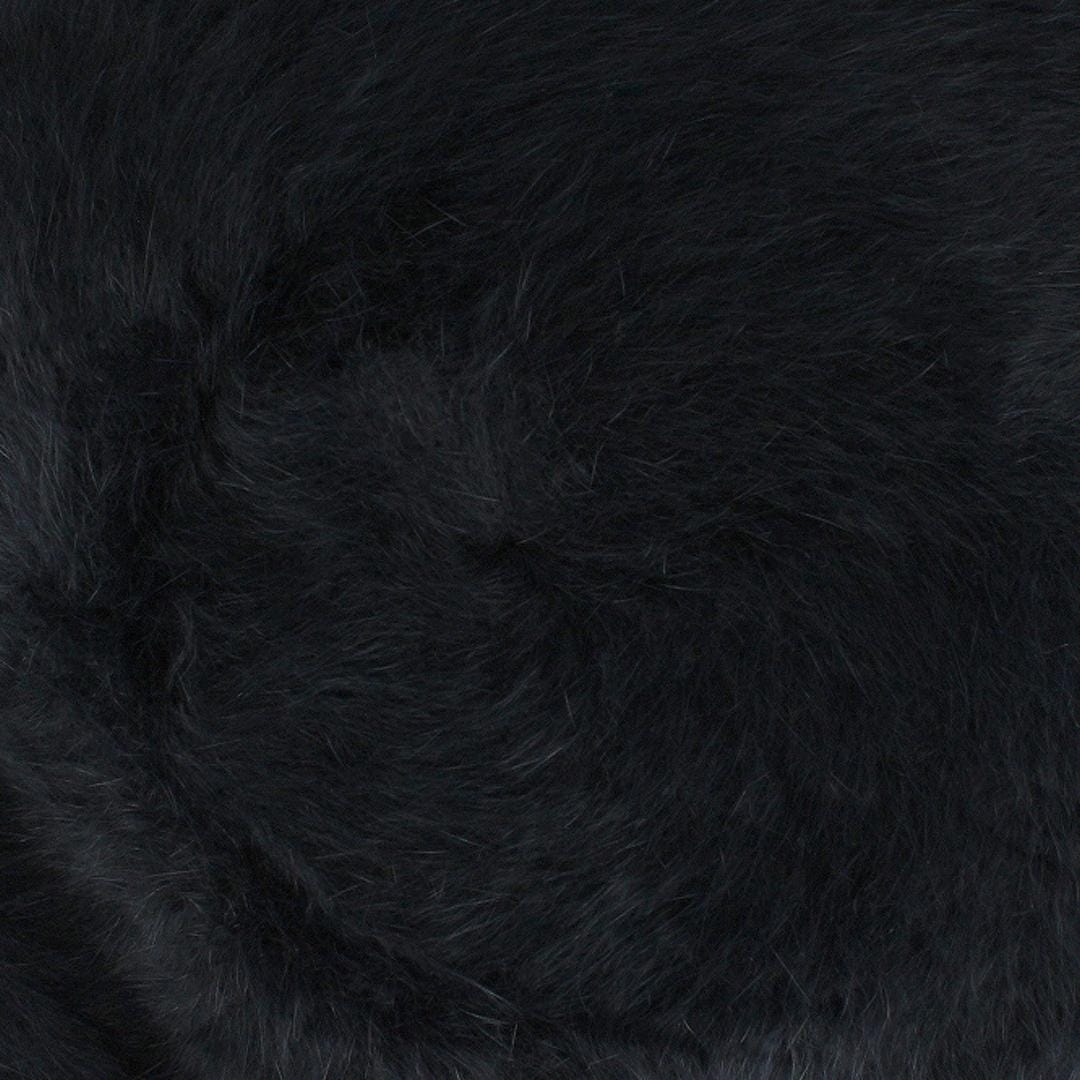 Angela & William Women's Soft Angora Beret Cap - Black