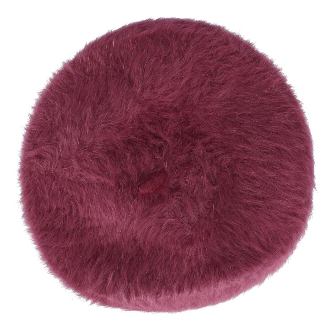 Angela & William Women's Soft Angora Beret Cap - Maroon