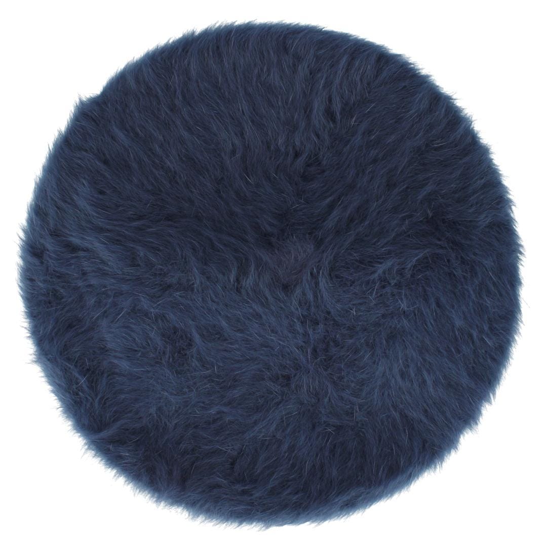 Angela & William Women's Soft Angora Beret Cap - Navy