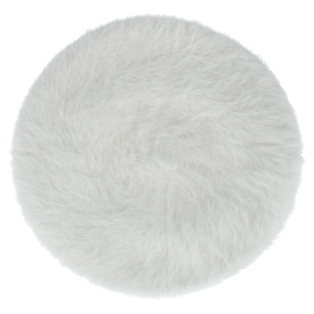 Angela & William Women's Soft Angora Beret Cap - White